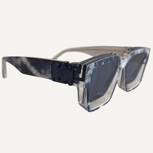 Louis Vuitton 1.1 Millionaires Sunglasses Z1690W Monogram Bandana Crystal